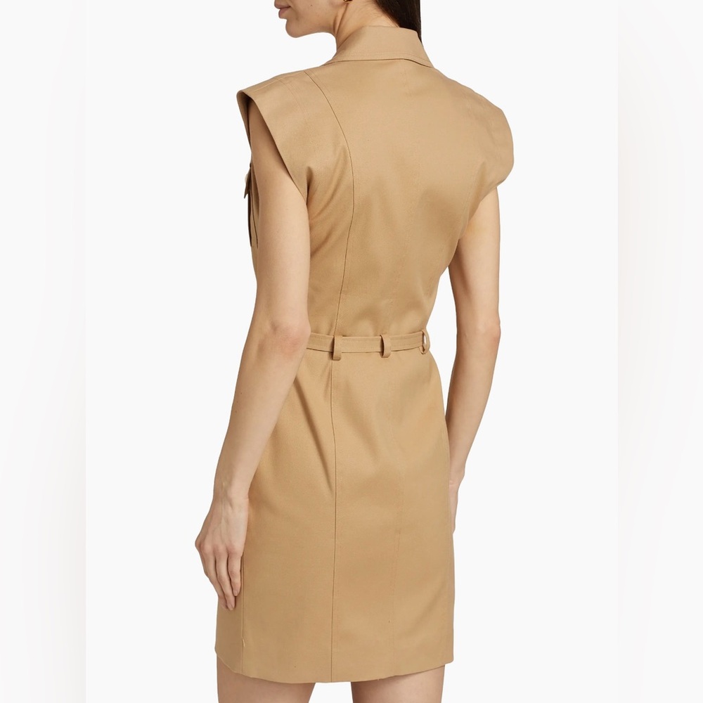 GENERATION LOVE Biel Dress Safari Military Style Taupe Size 2 NWOT $385 MSRP - Picture 5 of 14